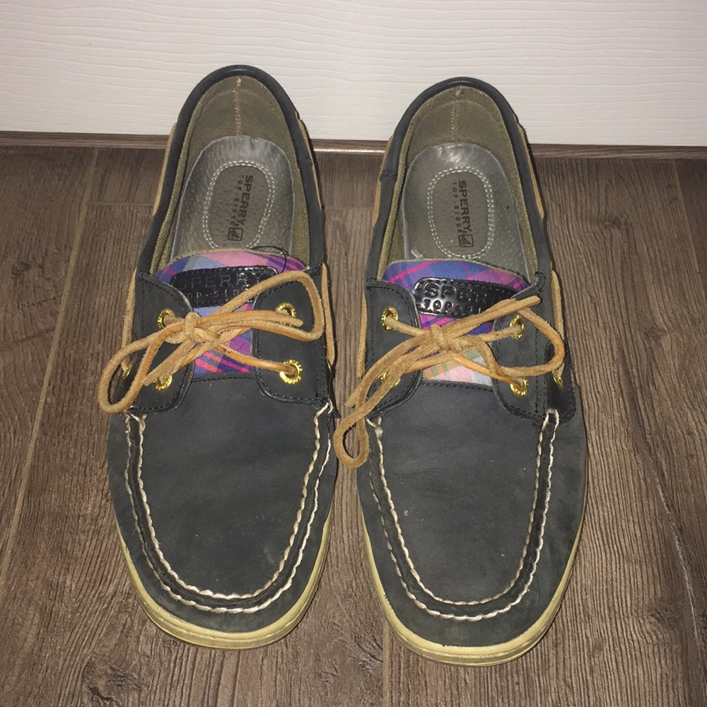 Navy Sperry Boat Shoes
